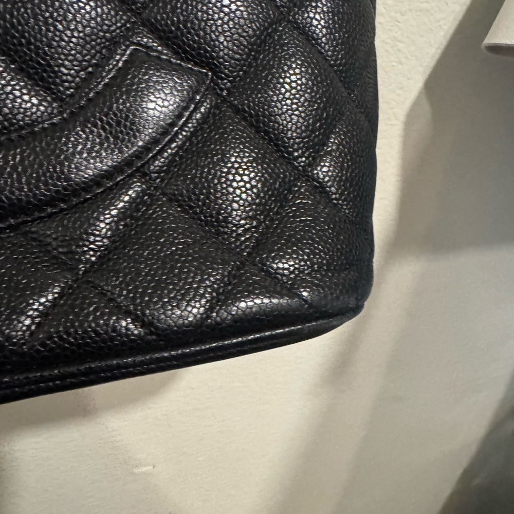 CHANEL Black Quilted Double C Shoulder Bag - Picture 3 of 13